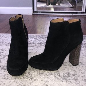 Black booties
